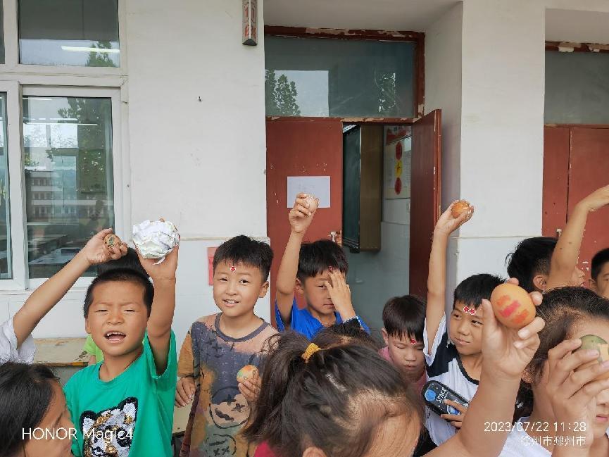 關(guān)愛兒童健康，奔跑的雞蛋