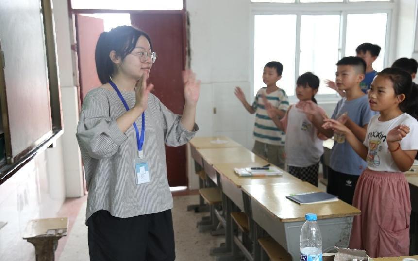 中國礦業(yè)大學(xué)筑夢支教團“向遠筑夢”分隊 順利開展7月