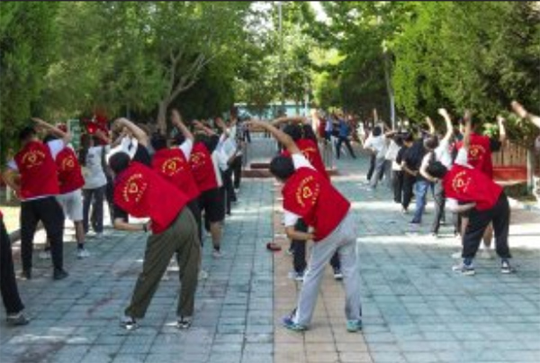 “夏花盛開同筑夢，胡楊相傳創(chuàng)團(tuán)結(jié)”團(tuán)隊福利院社會實踐活動