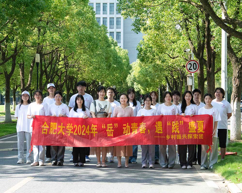聚青年力量 助鄉(xiāng)村振興——合肥大學(xué)“岳”動(dòng)青春，遇“