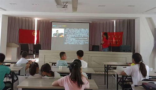 湘大學子三下鄉(xiāng)：科學故事分享會